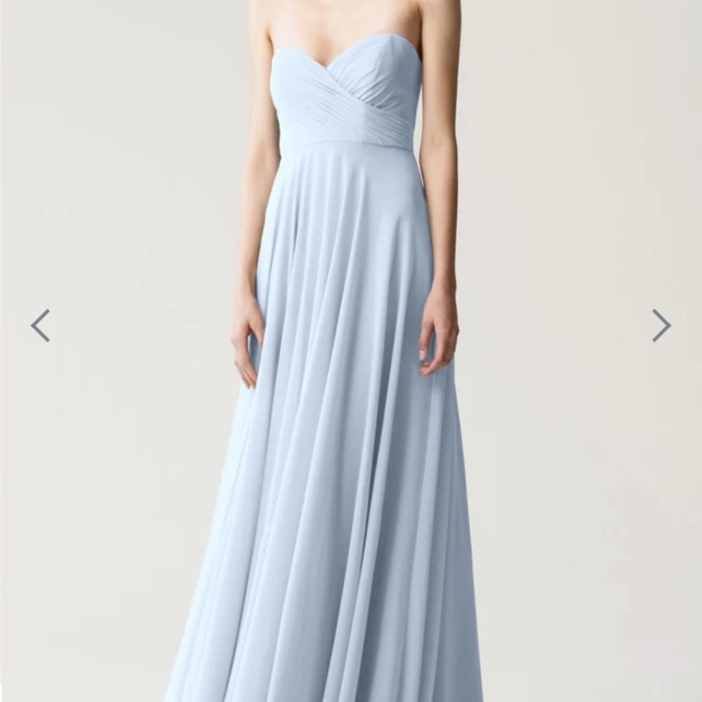 Jenny Yoo Adeline Bridesmaid Dress in Whisper Blue